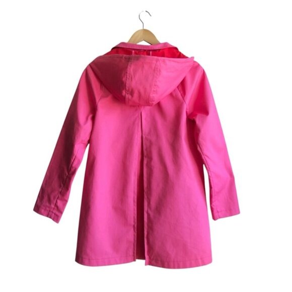 Kate Spade Pink Women's Raincoat Jacket XS Bow - Picture 8 of 14